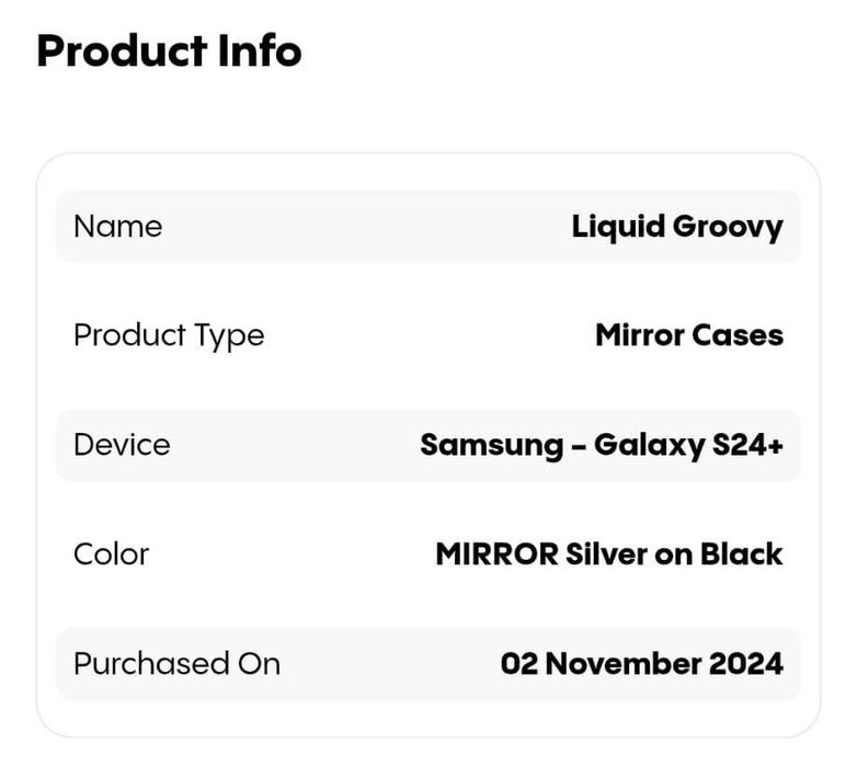 Capa Casetify Liquid Groovy para Samsung Galaxy S24+ (Nova)