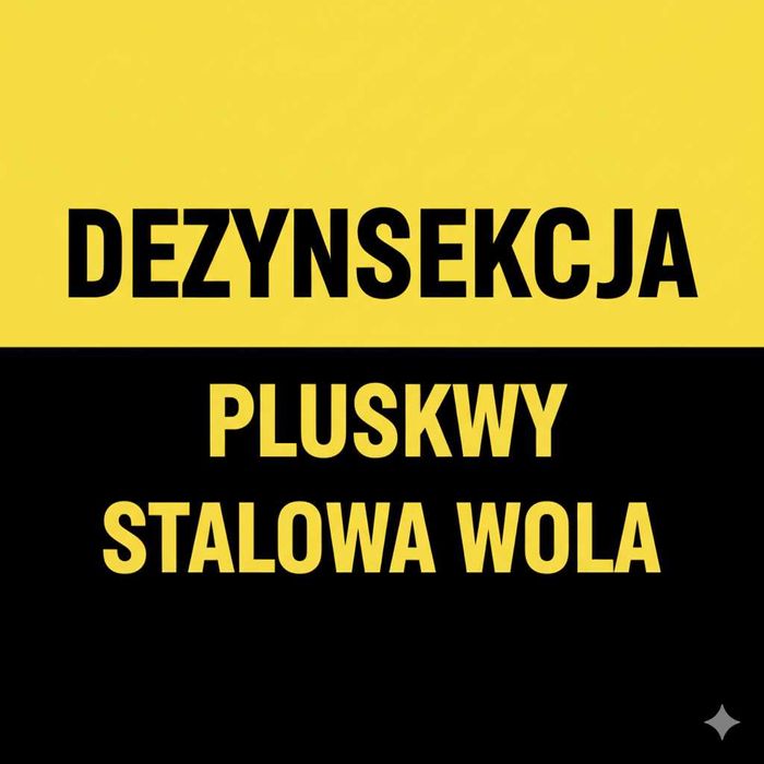 > Dezynsekcja Stalowa Wola i okolice – Pluskwy, Karaluchy – Dyskretnie