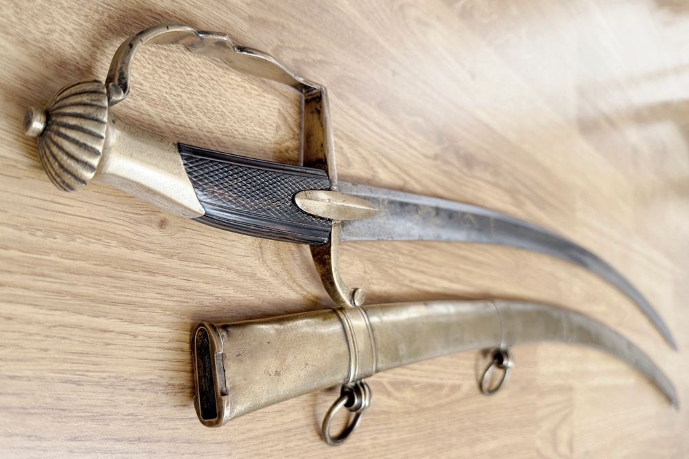 Szabla lekkiej kawalerii c1800 Francja Konsulat I Cesar. A Knecht oryg