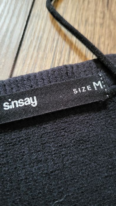 Czarny top rozmiar M