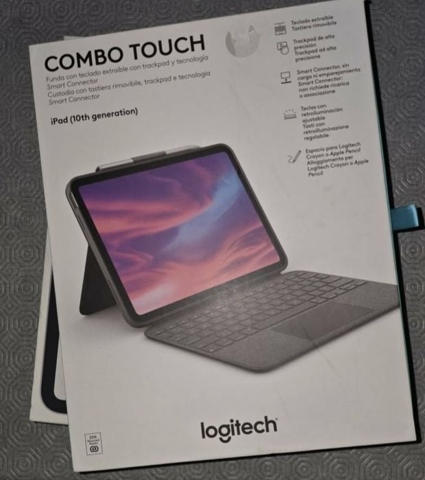 Tablet IPad 10 gen novo garantia opção logitech combo  Touch