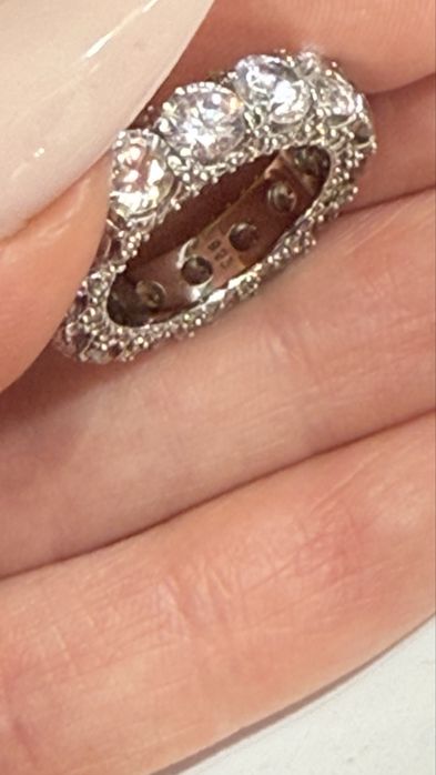 Tiffany серьги кольцо бриллианты діаманти комплект