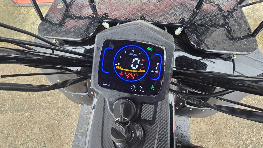 Грузовий Квадроцикл Hummer 400 4х4 H+L Green Новий! +Понижені передачі