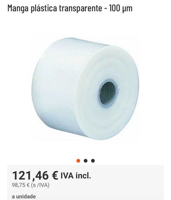 Manga Plástica cristal