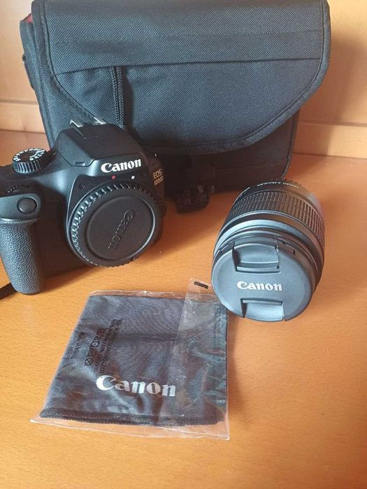 Kit Máquina fotográfica canon eos 4000d