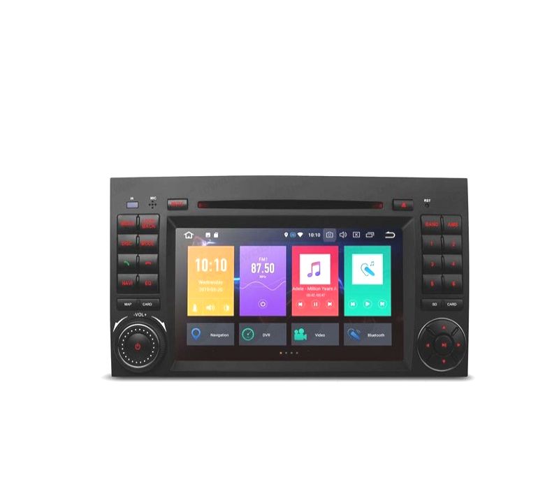 AUTO RADIO ANDROID 11 TIPO OEM GPS 7" PARA MERCEDES USB GPS TACTIL HD