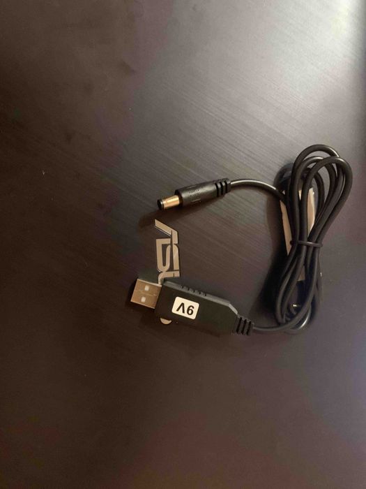 Продам кабель для роутера USB 9v 12v