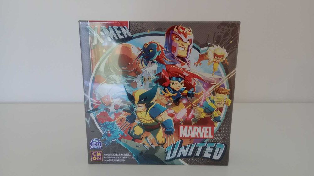 Marvel United X-Men - Jogo de Tabuleiro