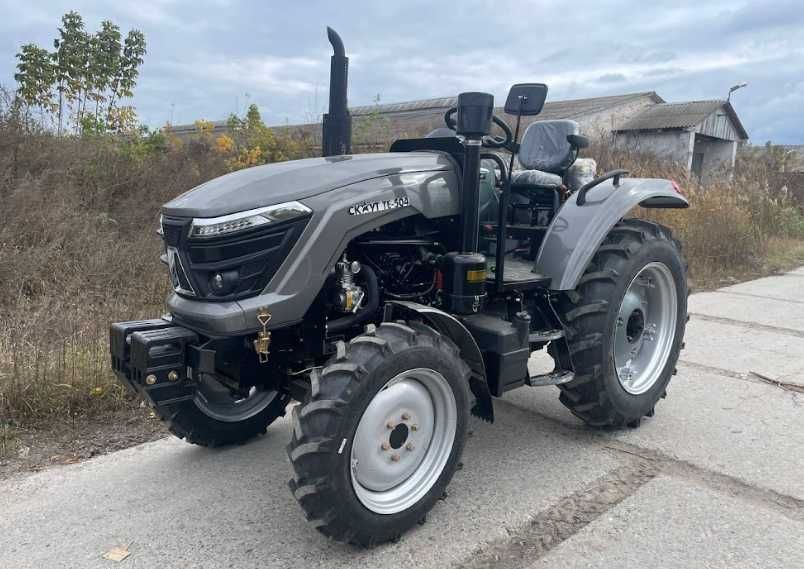 Мінітрактор Скаут ТЕ- 504 на 50 к.с реверс рівна підлога трактор Scout