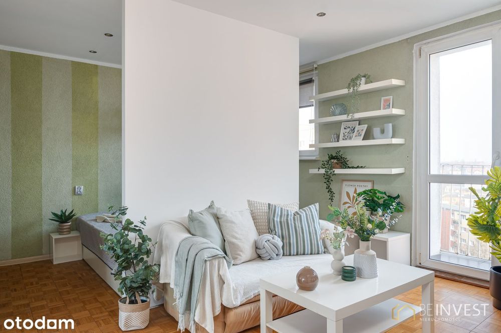 Kawalerka z balkonem i panoramicznym widokiem | 9 piętro | 2 windy