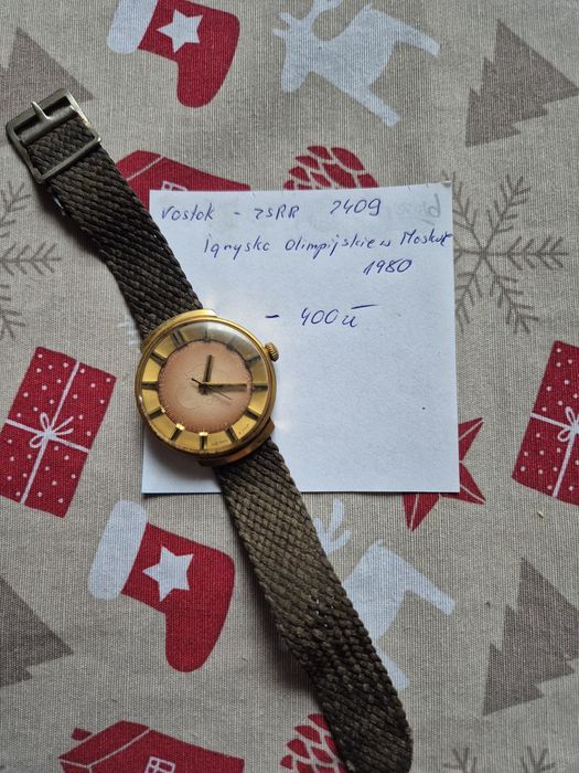 Vostok zegarek radziecki 1980 - unikat