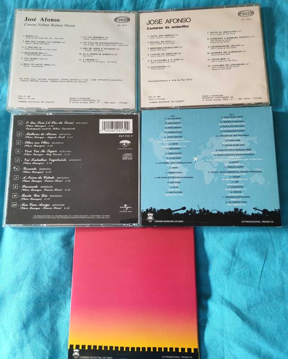 7 cd's originais, The Rolling Stones, David Bowie...