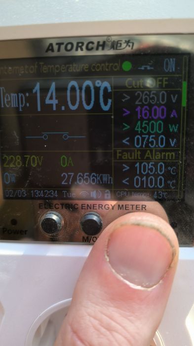 Розумний електронний термостат