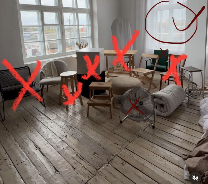 Мебель меблі інвентар декор фотостудія