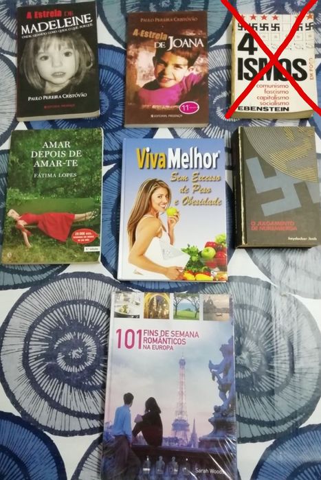 Vários livros - preço cada
