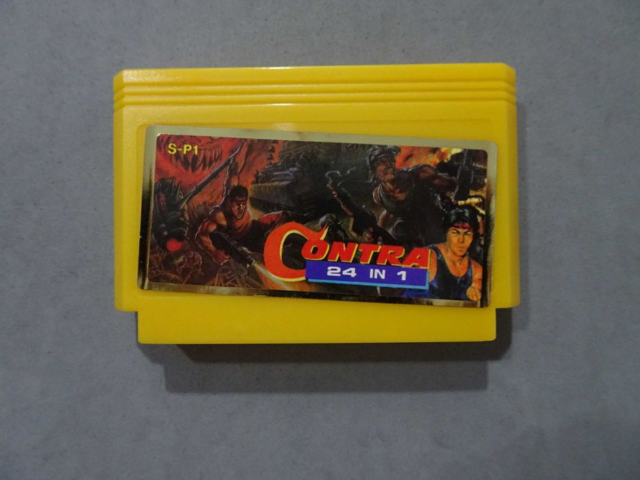 Jogo Famicom - Contra 24 in 1