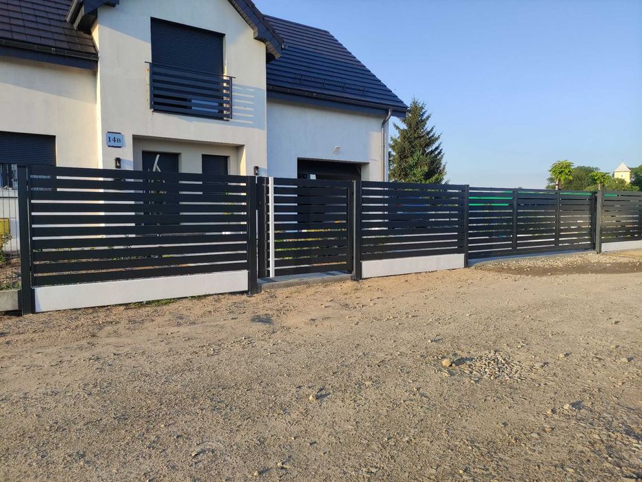 przesło ogrodzeniowe przesła ogrodzenie brama furtka bramka profile