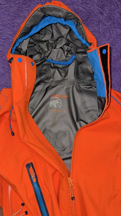 Куртка Mammut Eiger Extreme Gore-Tex Pro, розмір M-L, оранжева