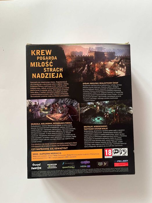 Gra PC Wiedźmin 2 Edycja Specjalna (Big Box) - Brelok, Notatnik