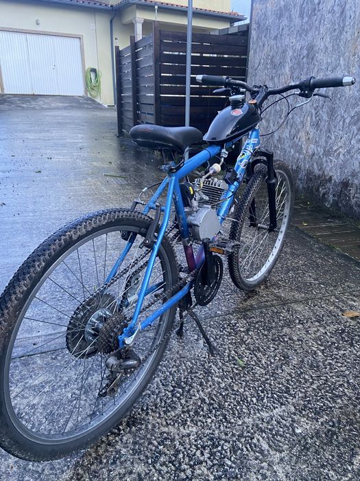 Bicicleta Motorizada 80cc – Motor Novo – Venda Urgente