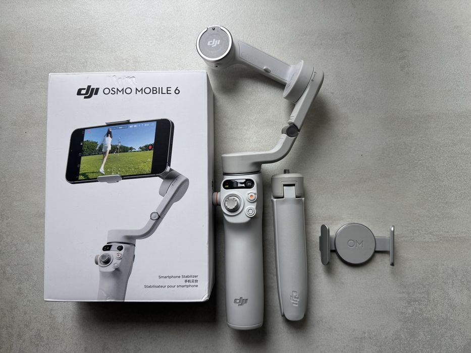 Gimbal DJI Osmo Mobile 6 – Stan idealny, mało używany!