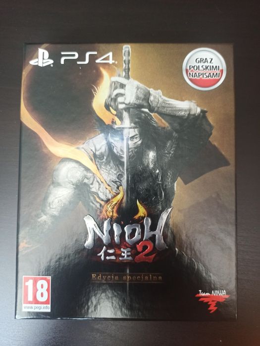 Nioh 2 steelbook PlayStation kolekcjonerska ps4 ps5