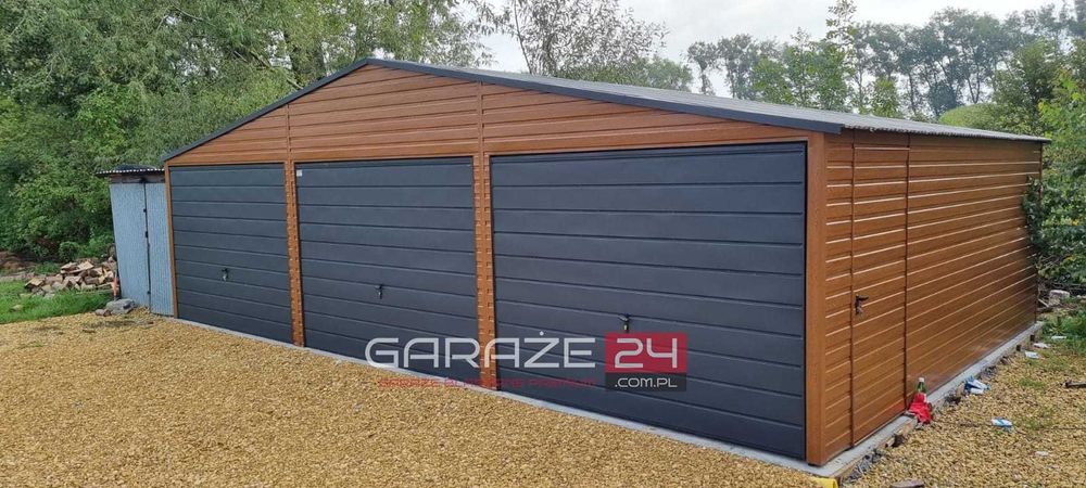 Garaż blaszany PREMIUM 9x6m*profil OCYNKOWANY *jakość*MAZOWIECKIE*