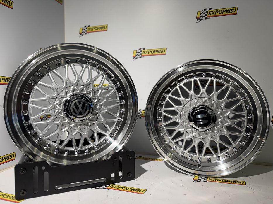 Jantes Novas 15 bbs para vw, renault em 5x100 e 5x112
