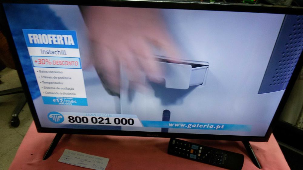 tv led silver 32 polg novo de exposiçao