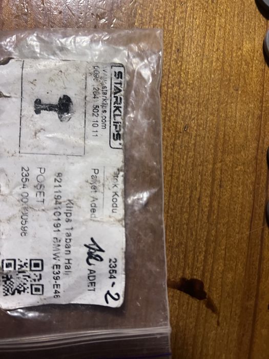 Кліпси BMW e39-e46