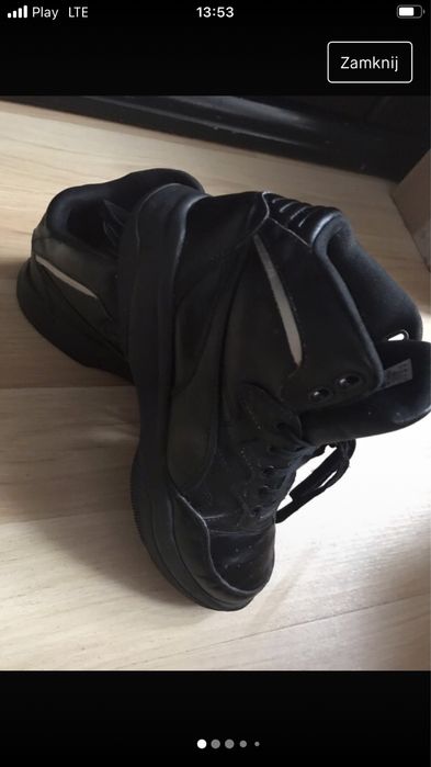 Sneakersy męskie ze skóry Nike r. 38,5/24,5