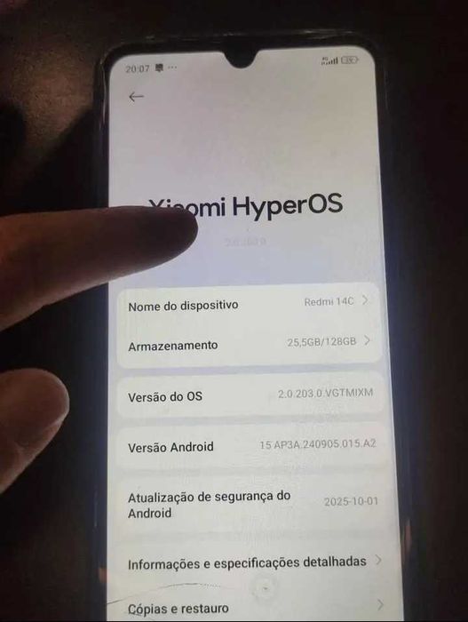 Telemóvel redmi 14C