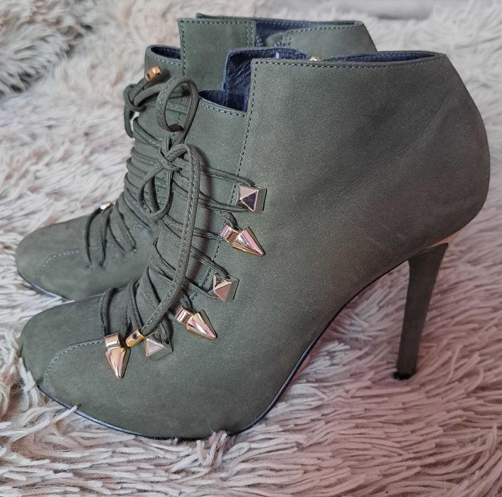 Botki khaki Kazar rozm. 38