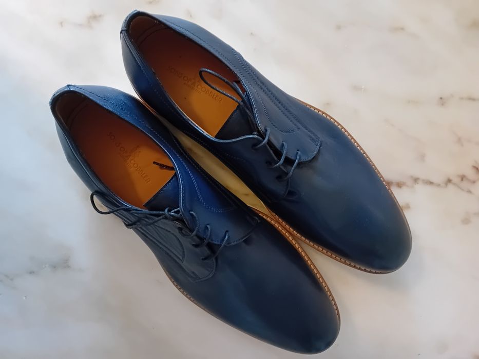 Sapatos 44,5 Novos a estrear Marca Sons of a Cobbler pele macia flexív