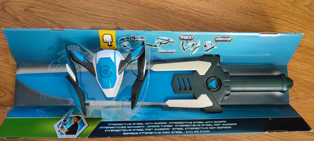 Турбо-меч Макс Стил со звуковым эффектом