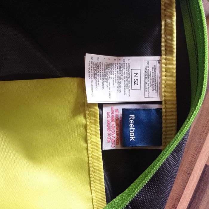 plecak Reebok NOWY czarny mieści A4