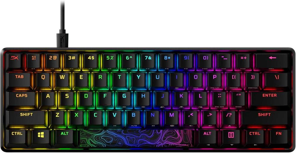 Teclado Logitech HyperX Alloy Origins 60 - como novo