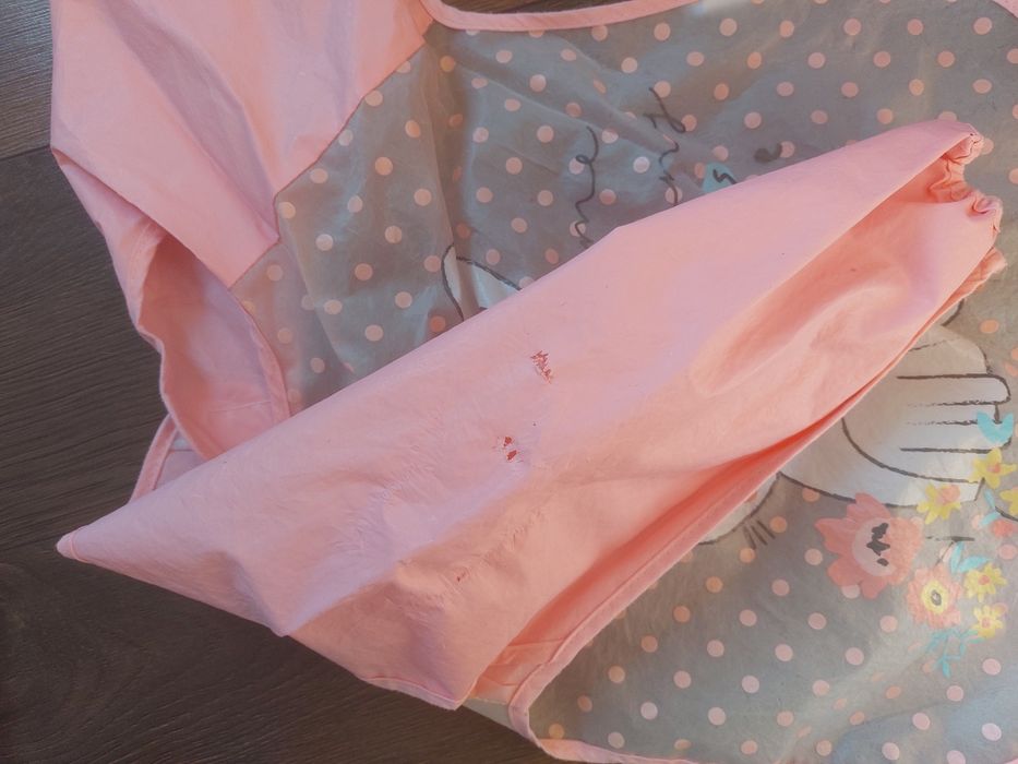 Sliniak śliniak paka ubrań gumowy zestaw komplet