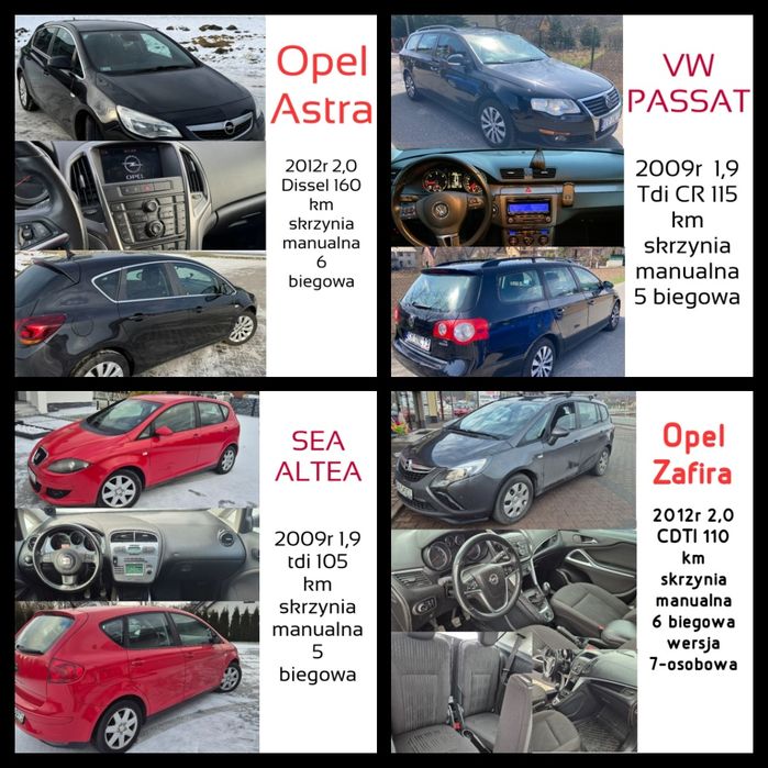 Wypożyczalnia, wynajem samochodów 5,7,9 osobowych.