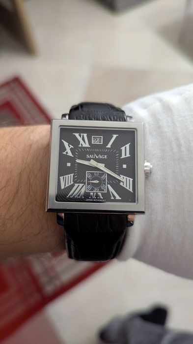 Часы Sauvage кварц, годинник Японія квадратний Франція
