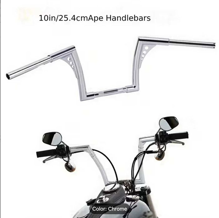Guiador (Handlebar) estilo custom 25,5cm