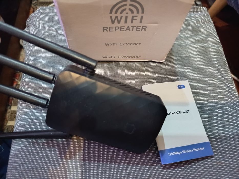 Repetidor de sinal Wi-Fi sem fios de 1200Mbps
