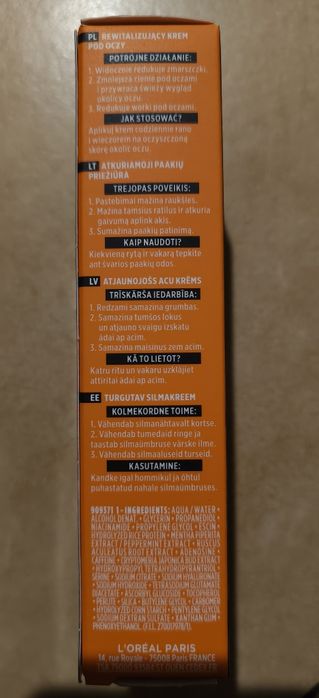 L'Oreal krem pod oczy MEN