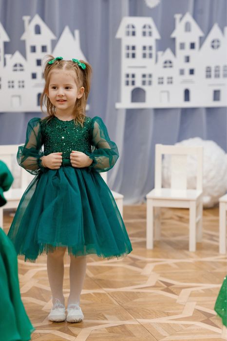 Сукня дитяча зелена