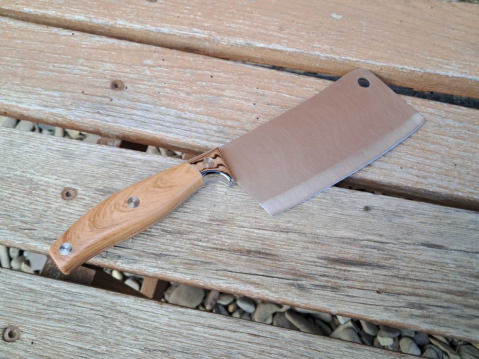 Топор секач для кухни нож топорик для костей и порезки