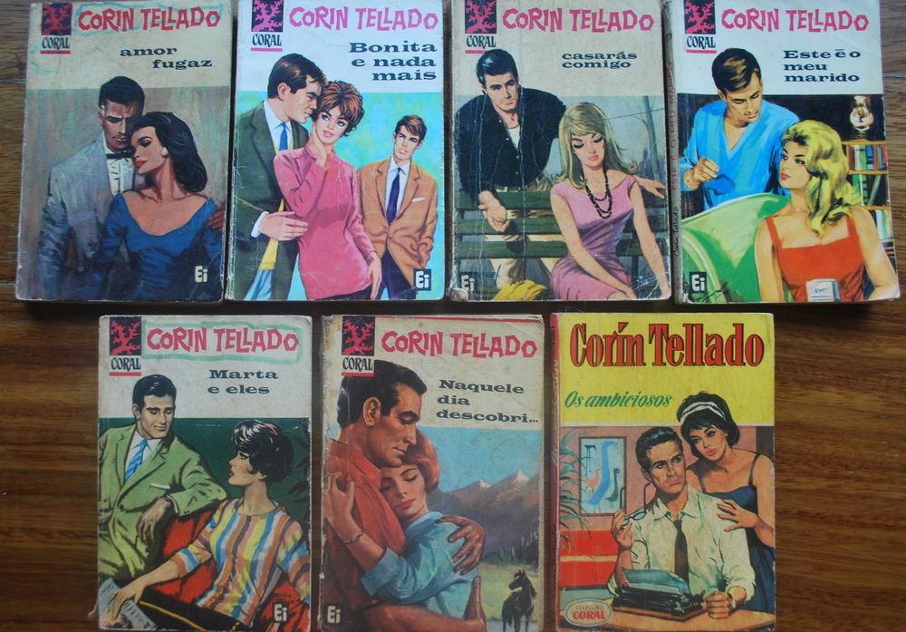 Corin Tellado (Colecção Coral) - 7 Livros