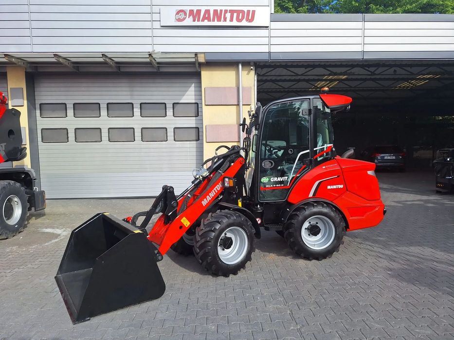 Manitou ładowarka przegubowa MLA 4-50 H  nowa, klimatyzacja, łyżka, finansowanie 0%, gwarancja