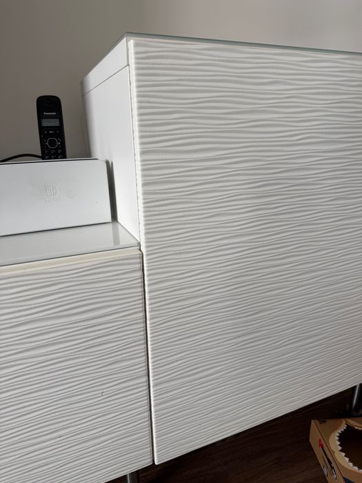 Móvel besta Ikea branco 3m