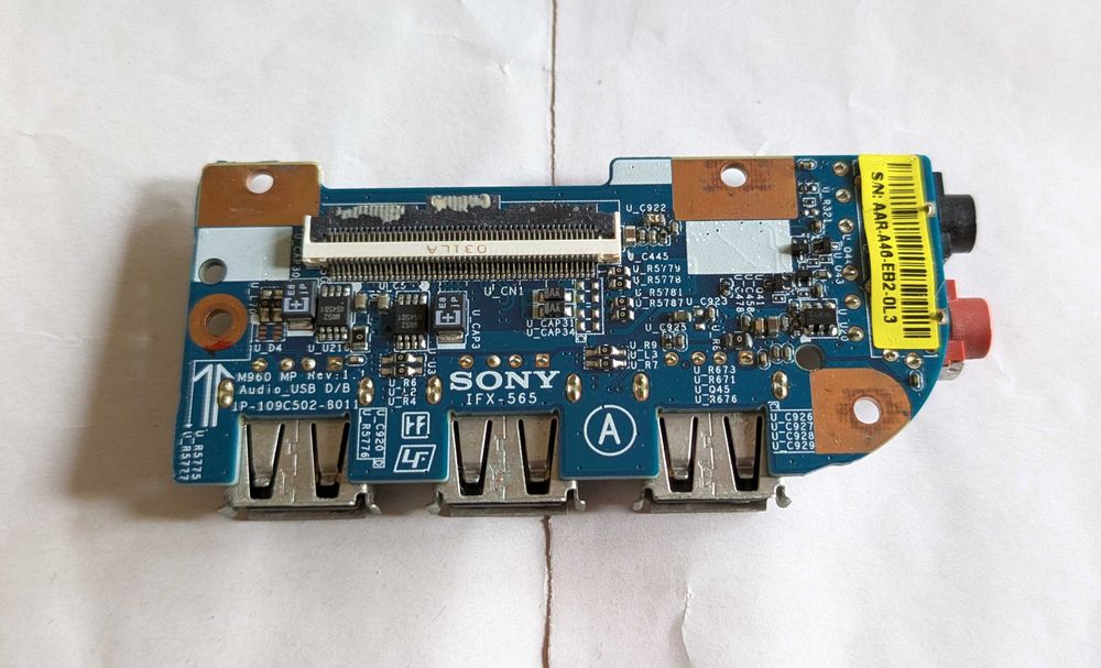 Placa som/audio Sony Vaio VPCEA