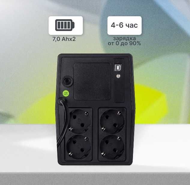 ДБЖ Prologix 1000 (PLPU1000VA4LED)